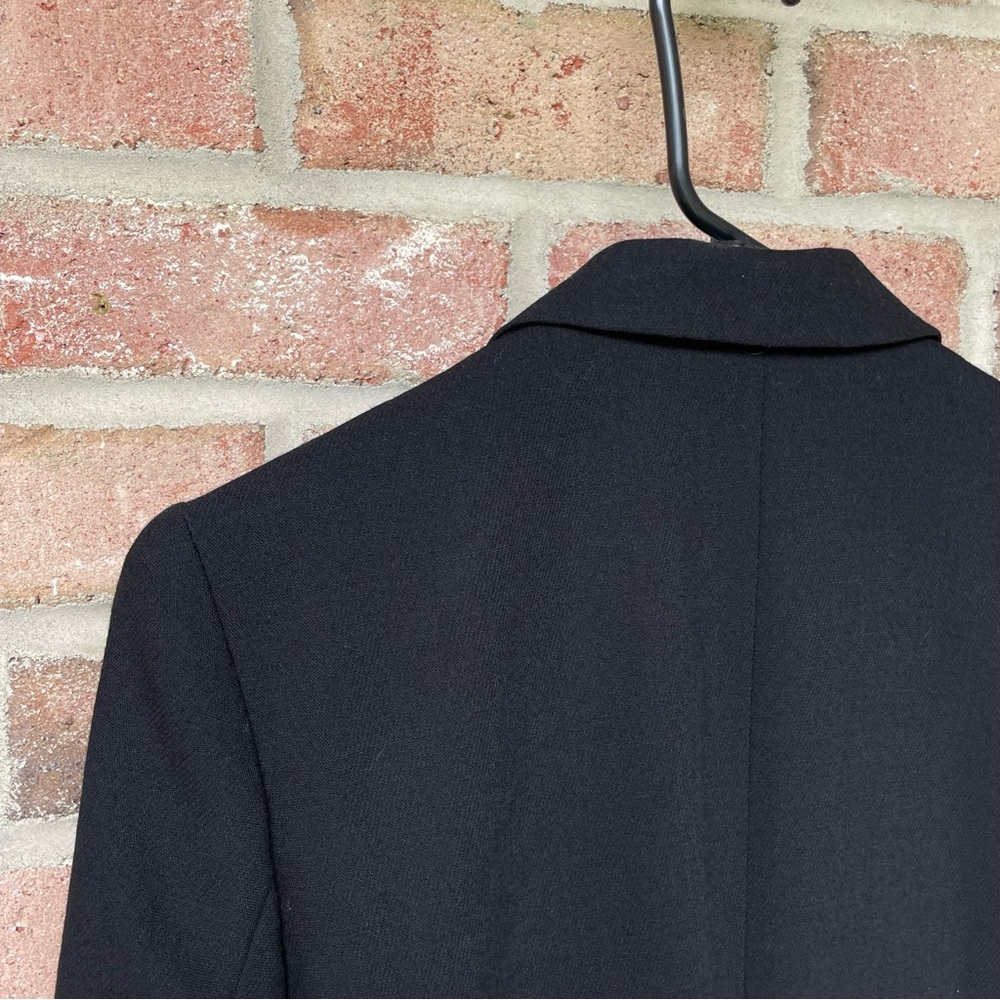 Liz Claiborne black Light Italian Wool Blazer Jacket Women 10P NWT - Picture 10 of 14